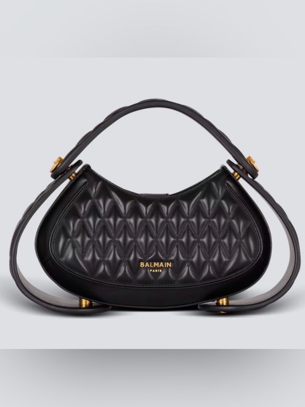 Balmain Medium Jolie Madame bag in quilted leather NEW with box
